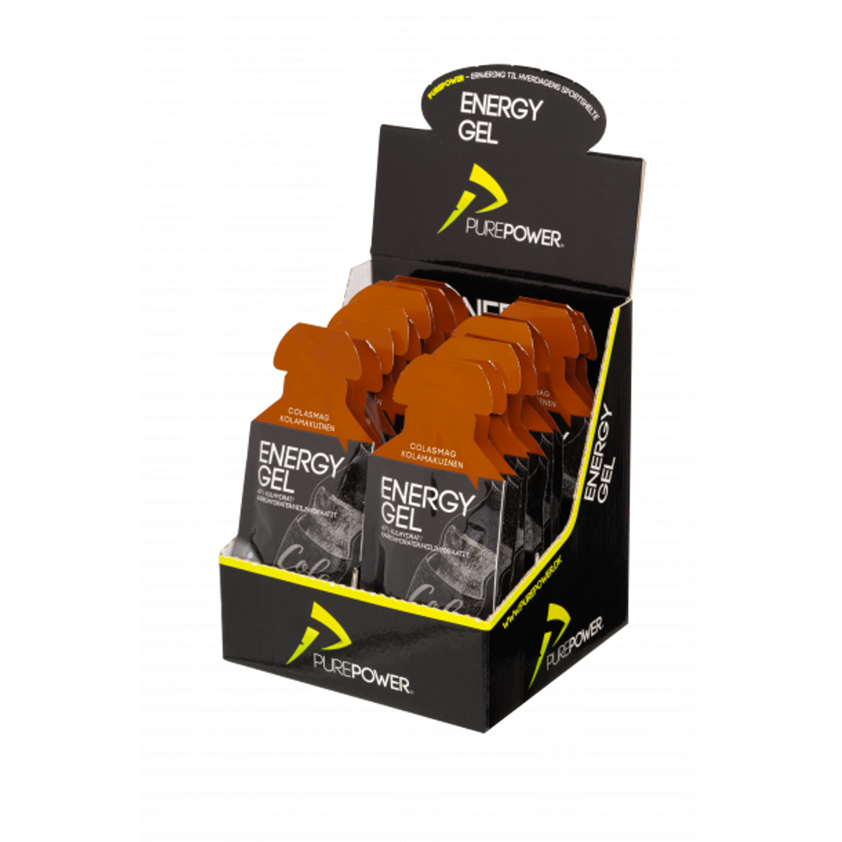 PurePower Energy Cola Gel 18 stk