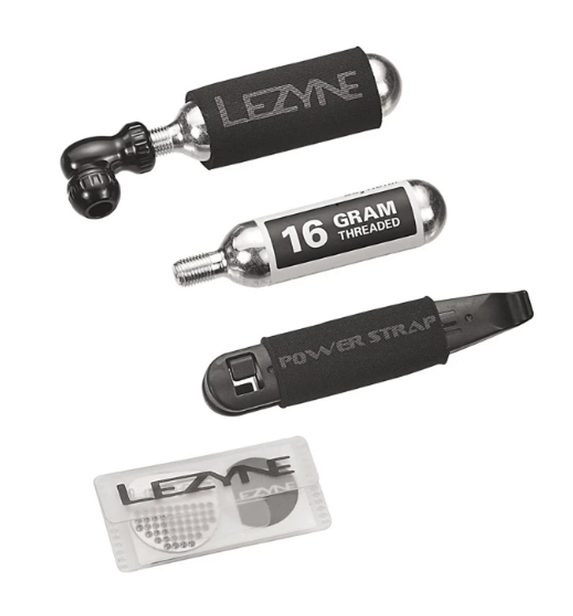 Lezyne Reprasjonskit Ink. CO2 Pumpe