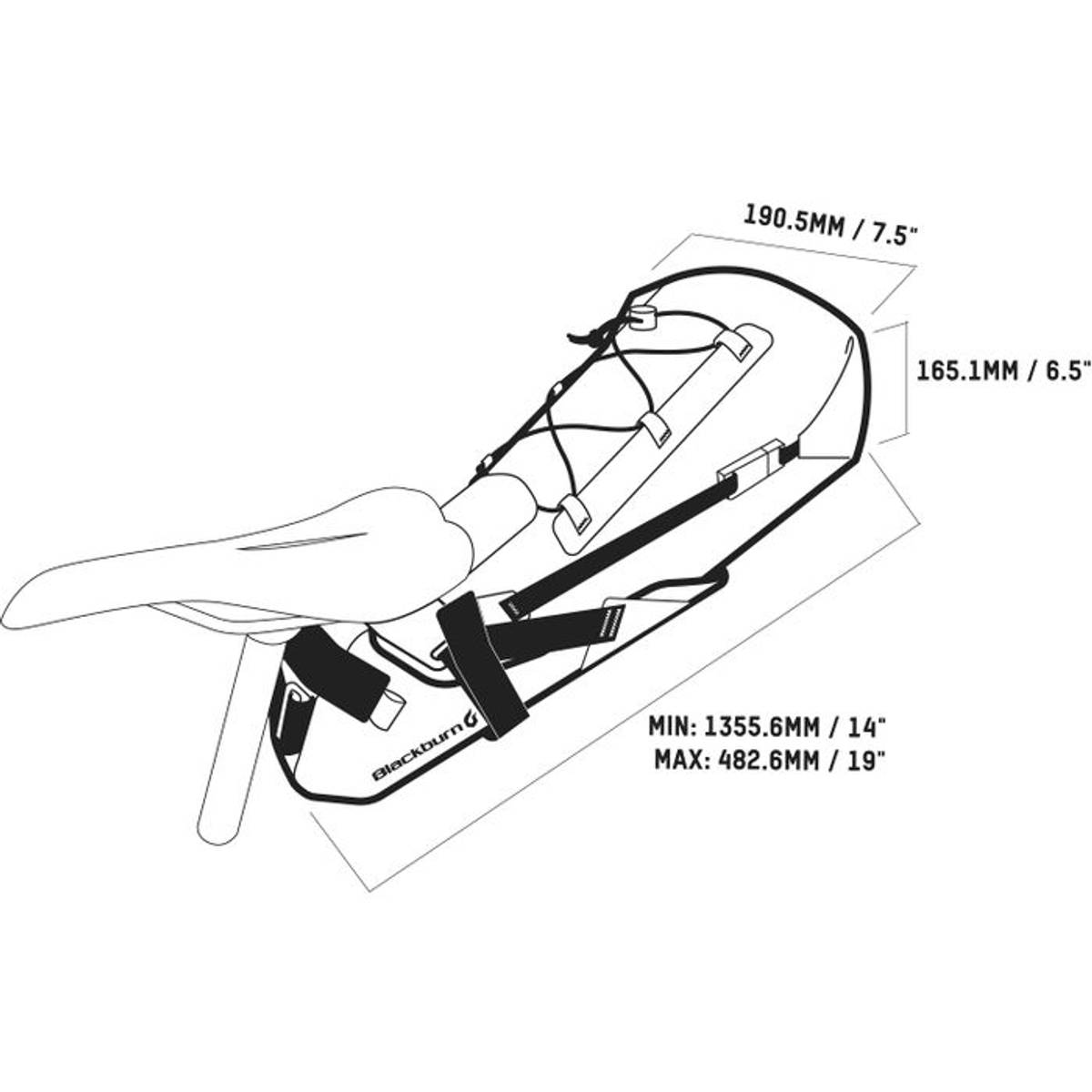 Blackburn Outpost Elite Universal Seteveske