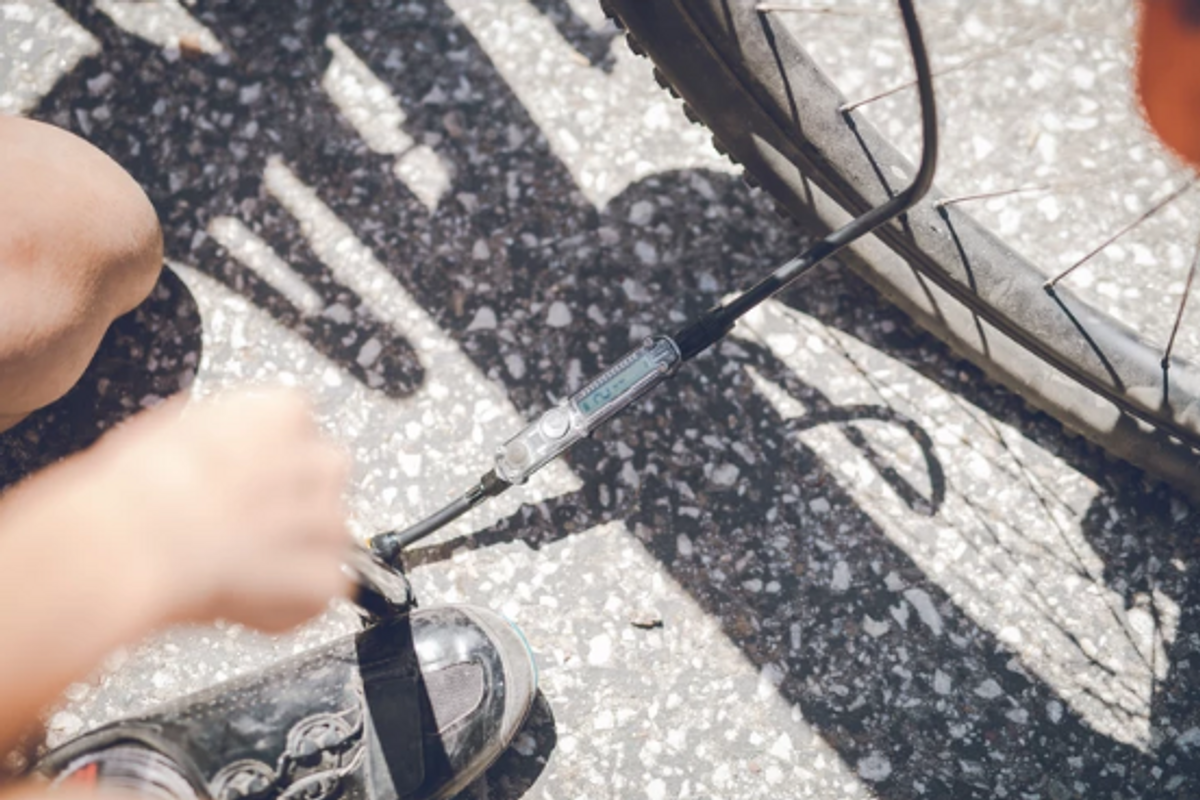 Lezyne Micro Floor Drive Digital HPG,Mini Gulvpumpe 