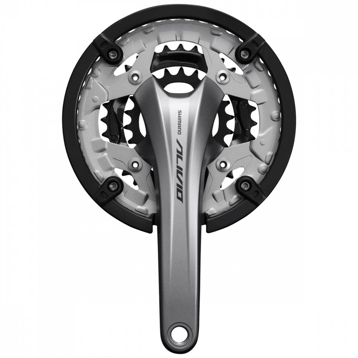 Shimano Alivio FC-T4060, 48/36/26T 9-delt Kranksett
