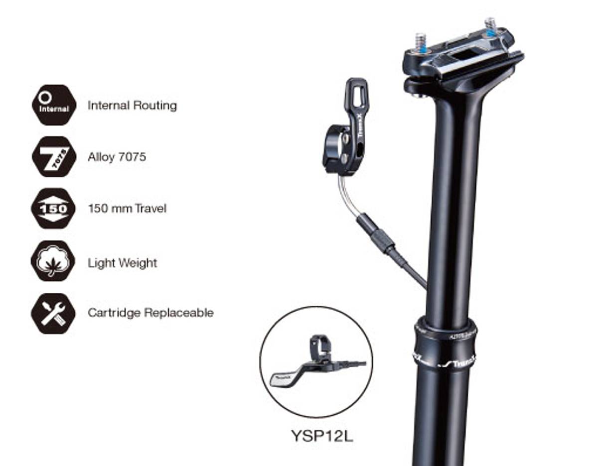 TranzX Intern 27,2/30,9/31,6mm Justerbar Setepinne