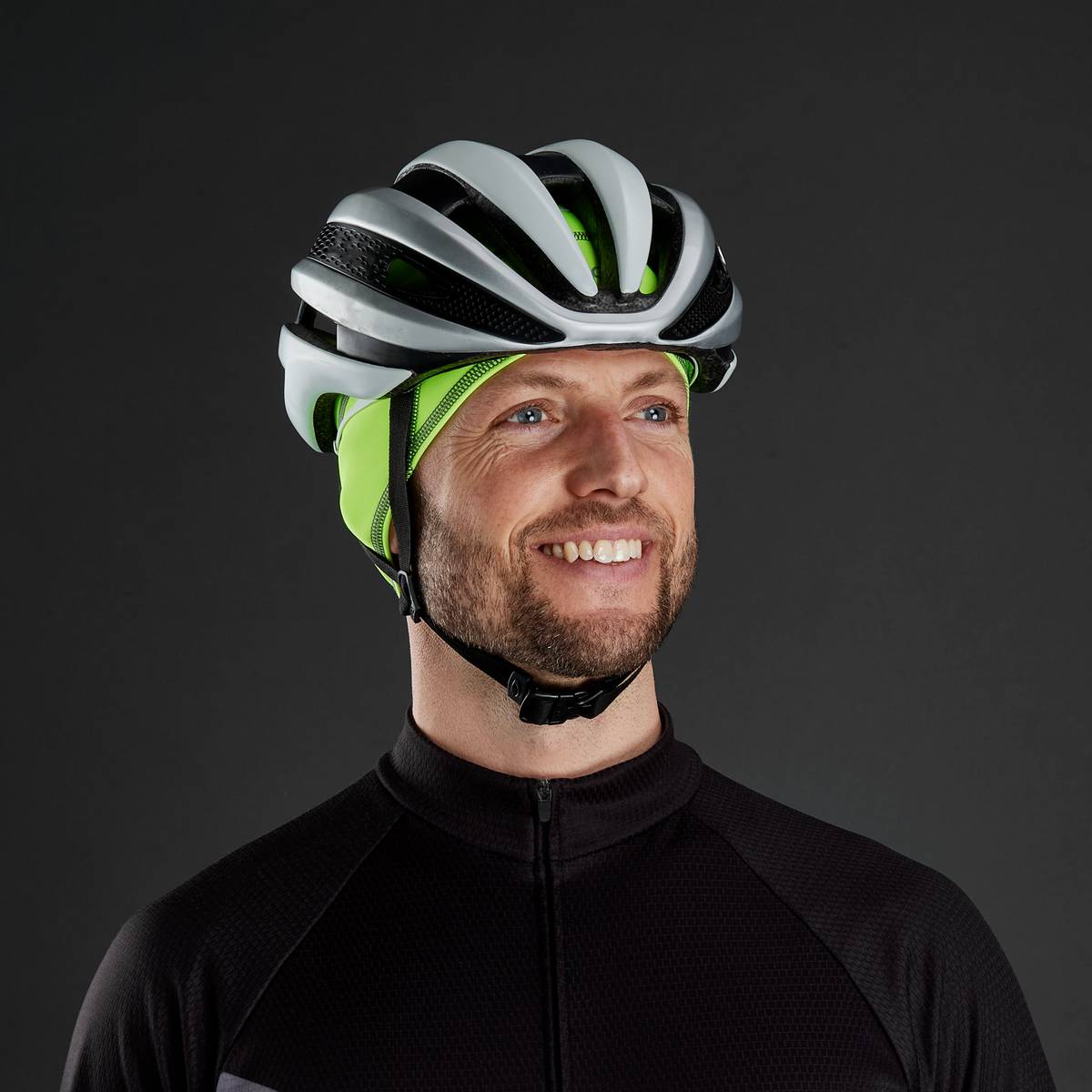 GripGrab Skull Cap, Hi-Vis Lue