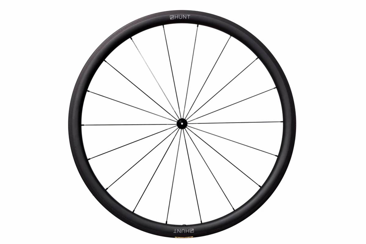 HUNT 36 Carbon Wide Aero Landevei Clincher Hjulsett