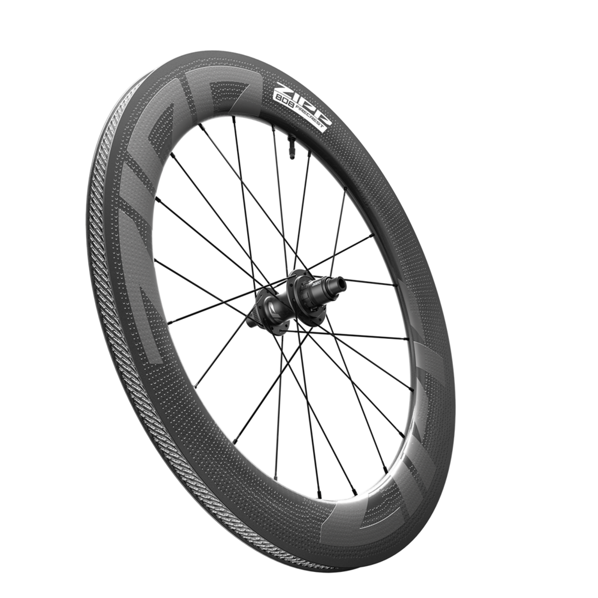 Zipp 808 Firecrest Carbon TL Disc 12 x 142mm Bakhjul