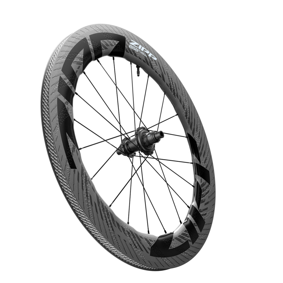 Zipp 858 NSW Carbon TL Disc 12 x 142mm Bakhjul